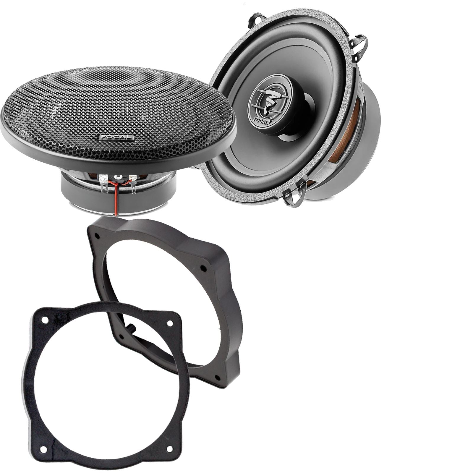 Focal Auditor ACX130 130mm/13cm/5.25" Car Coaxial Speakers (Pair Max 200 watts) Fits Universal