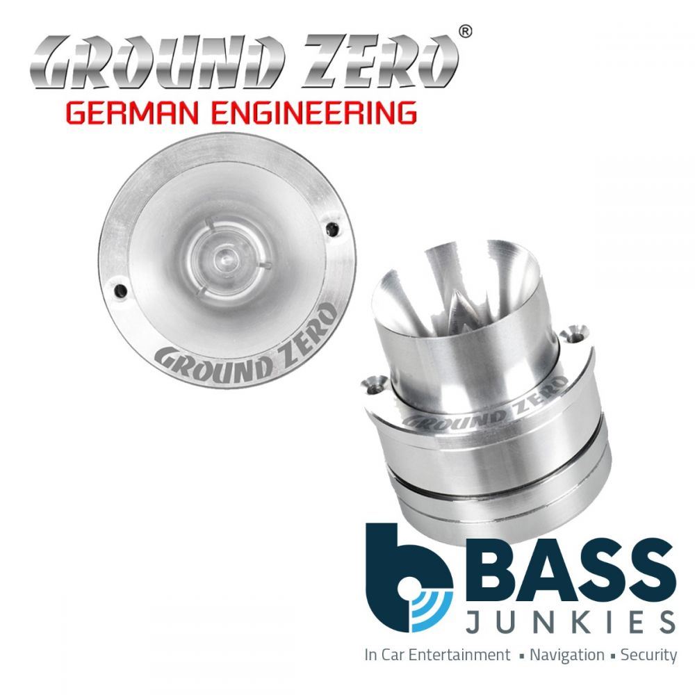 Ground Zero GZCT 0500X - 1” / 25mm 30 WRMS High Power Horn Tweeter - Single