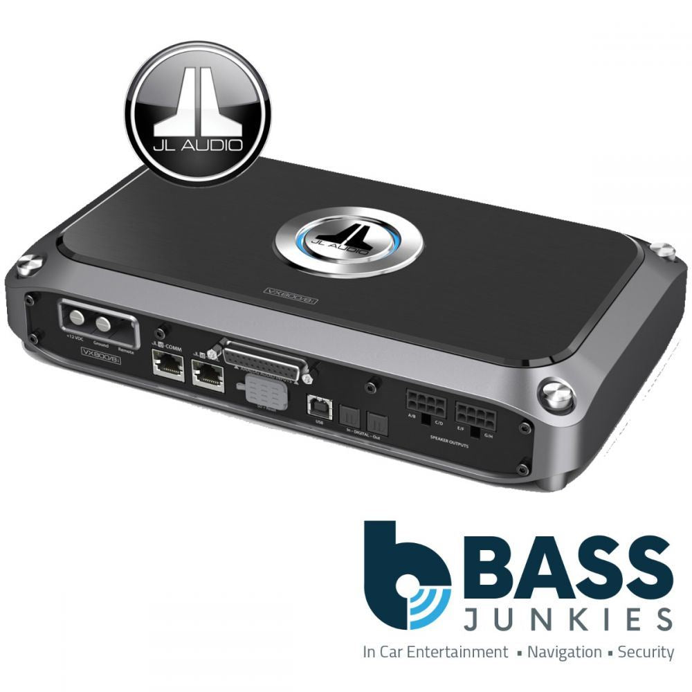 JL Audio VX800/8I 800 Watts 8-Channel Class D Car Amplifier with Integrated DSP