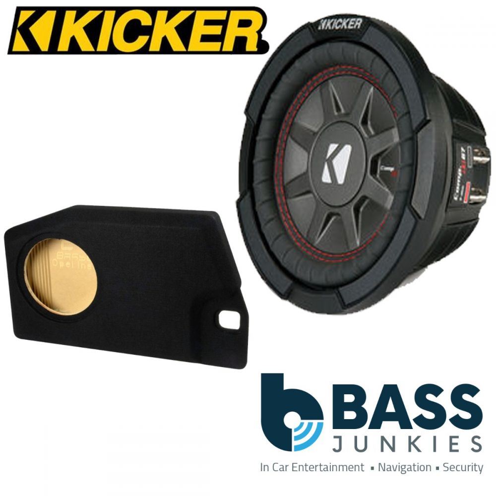 Opel Insignia 2008 Onwards Kicker CWRT102 - CompRT 10" 25cm 800 Watts Car Subwoofer Custom Bass Box Kit