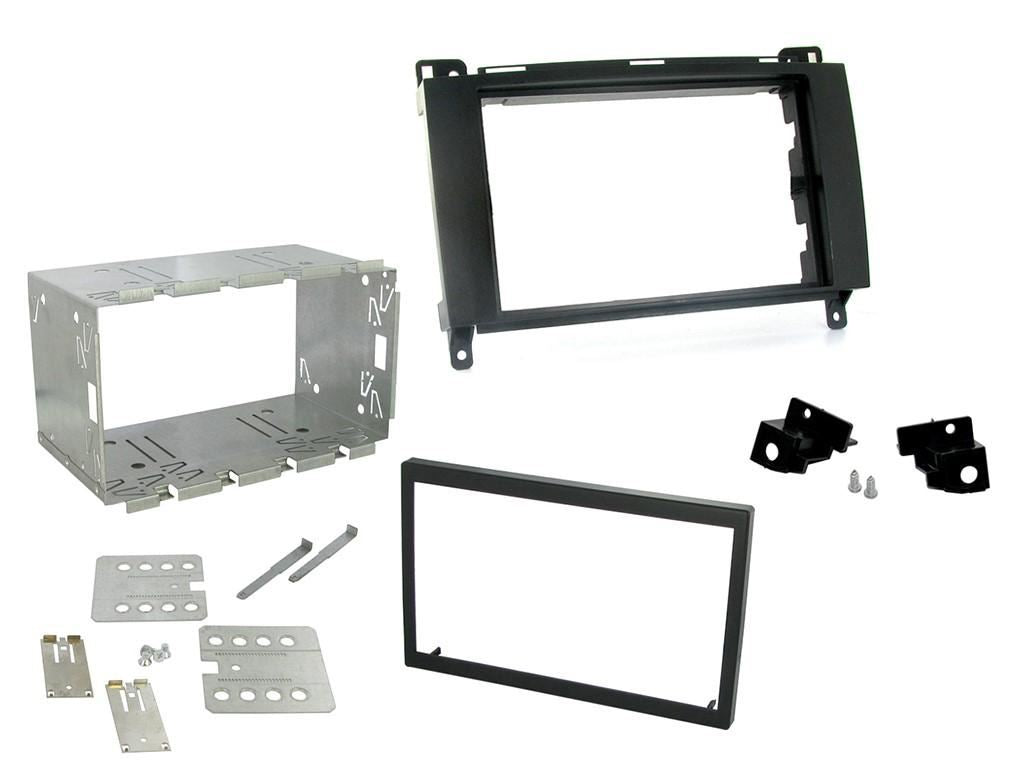 Grundig 6.8" Apple Android Double Din Stereo Fitting Kit + Steering Wheel Stalk Controls to fit Mercedes Viano 2006-14 | Mercedes Vito 2006-14 | Mercedes A-Class 2004-12 | Mercedes B-Class 2005-11