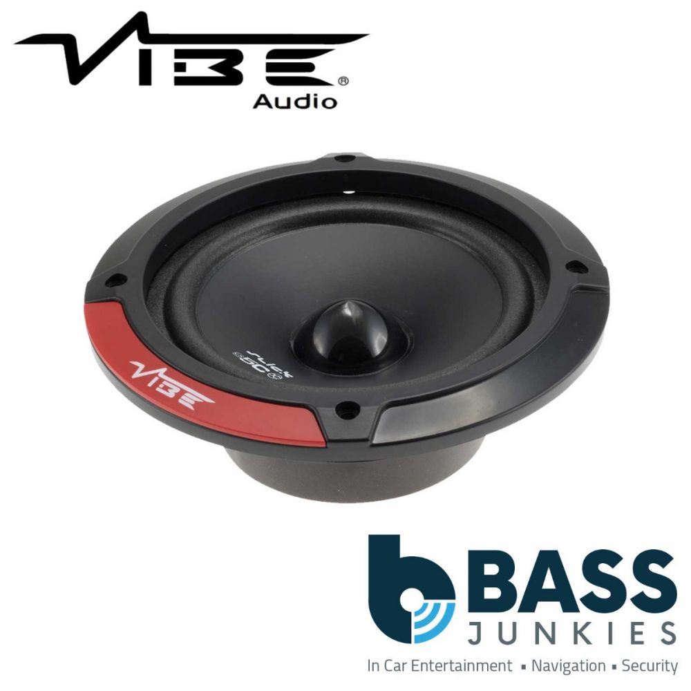 Vibe SLICK6C-V7 - 6.5" 16.5cm 540 Watts 2 Way Component Kit Car & Van Door Speakers