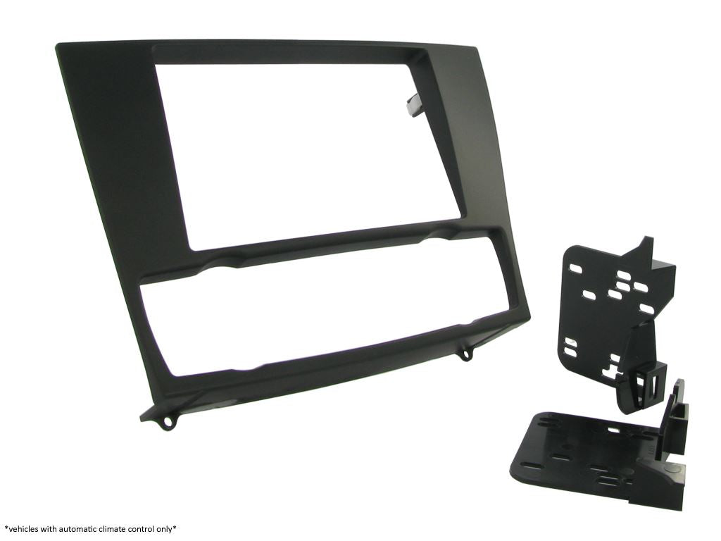 Grundig 6.8" Apple Android Double Din Stereo Fitting Kit + Steering Wheel Stalk Controls to fit BMW 3-Series 2005-12