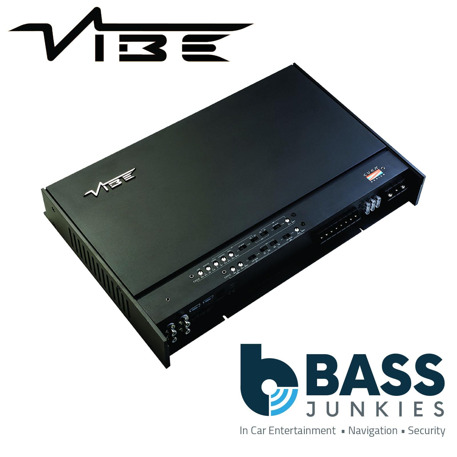 Vibe CVENS4-V4 4 Channel Class AB SQ  Amp 1120 Watts Max Power Car Audio Amplifier