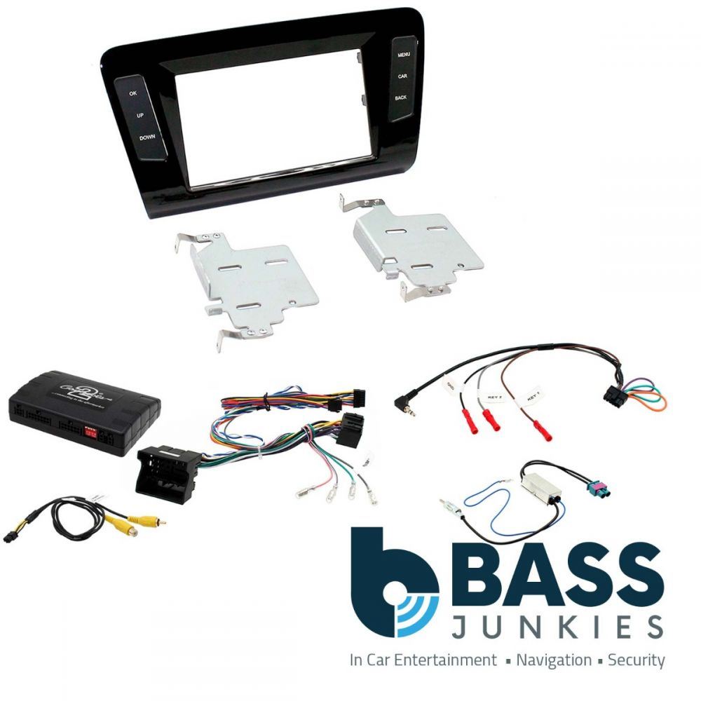 Connects2 CTKSK04 - Skoda Octavia 2014 Onwards Double Din Facia Installation Kit