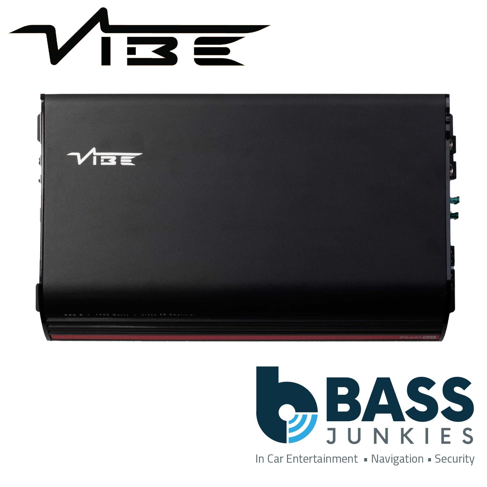 VIBE POWERBOX250.2-V0 2 Channels Class AB 1400W Max Power Car Audio Amplifier