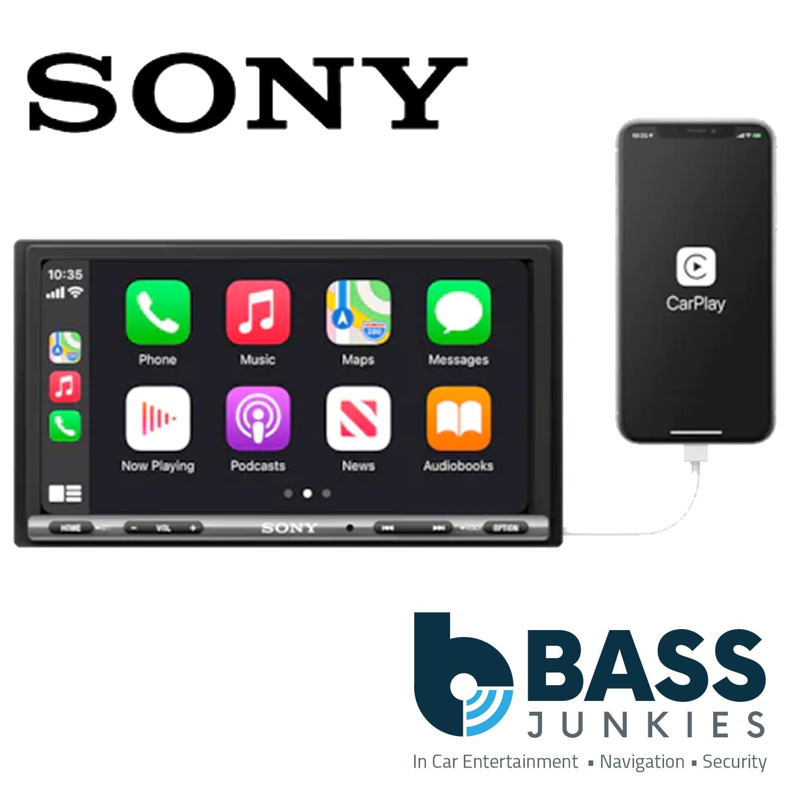 SONY XAV-AX3250 APPLE CARPLAY ANDROID AUTO WEBLINK DAB BLUETOOTH CAR STEREO