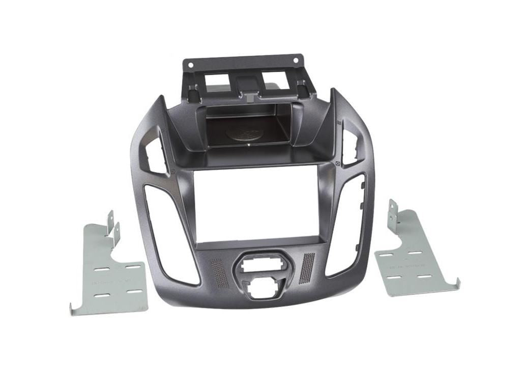 Grundig 6.8" Apple Android Double Din Stereo Fitting Kit + Steering Wheel Stalk Controls to fit Ford Transit-Connect 13-21