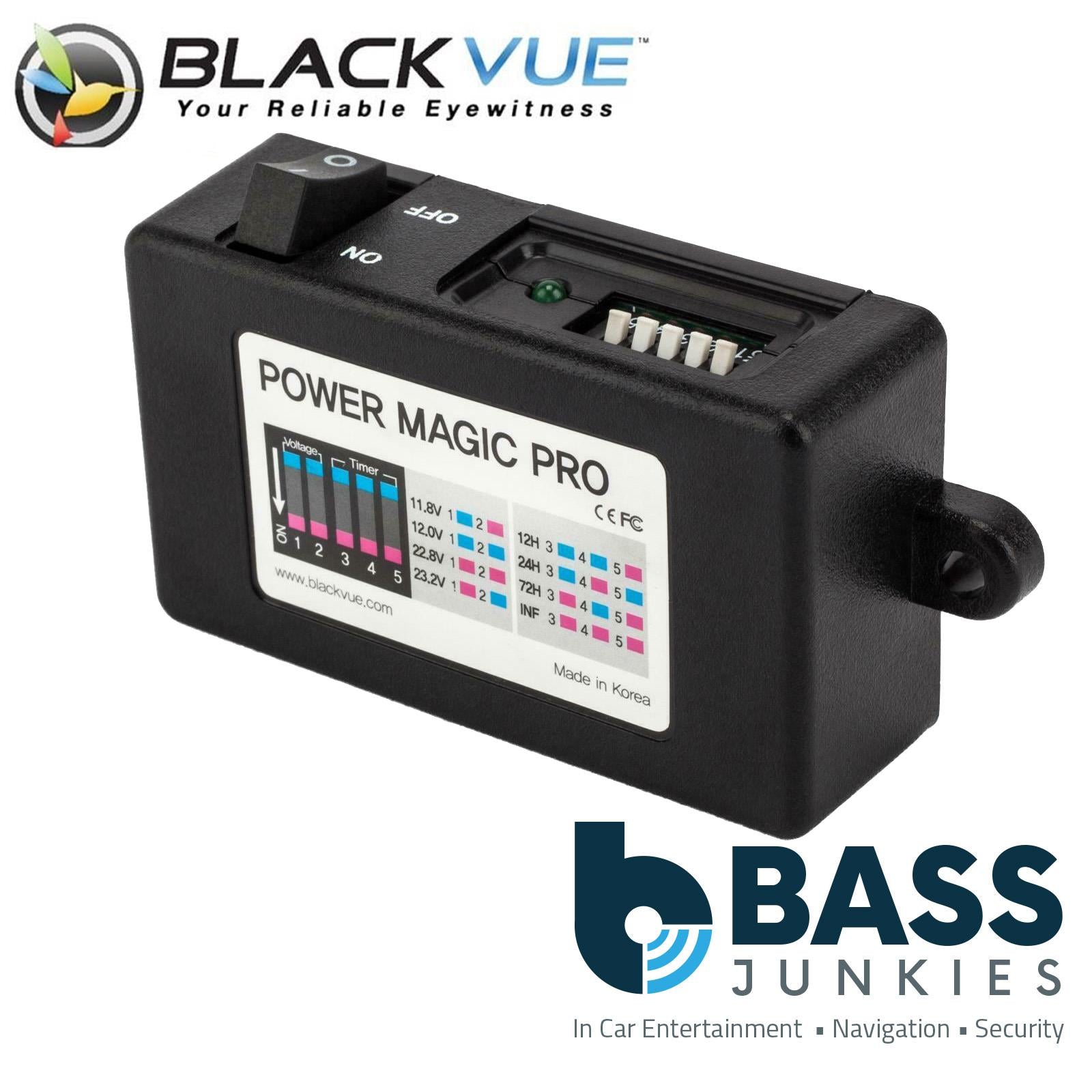 BLACKVUE POWERMAGICPRO - Mobile Power Monitioring Unit Source Prevention To Discharge