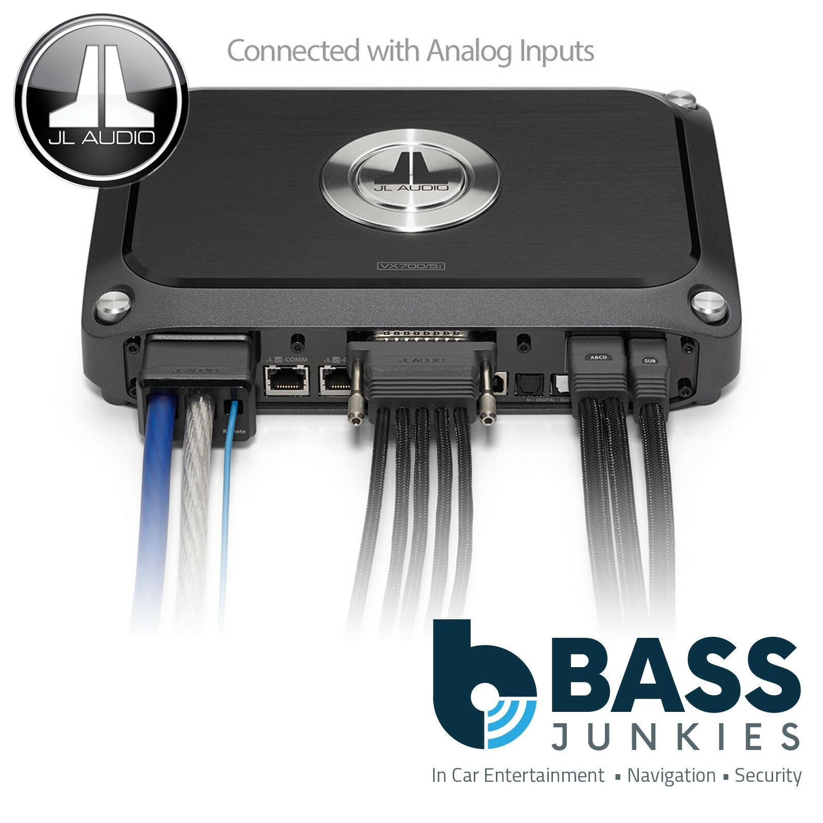 JL Audio VX700/5I 700 Watts 5-Channel Class D Car Amplifier with Integrated DSP