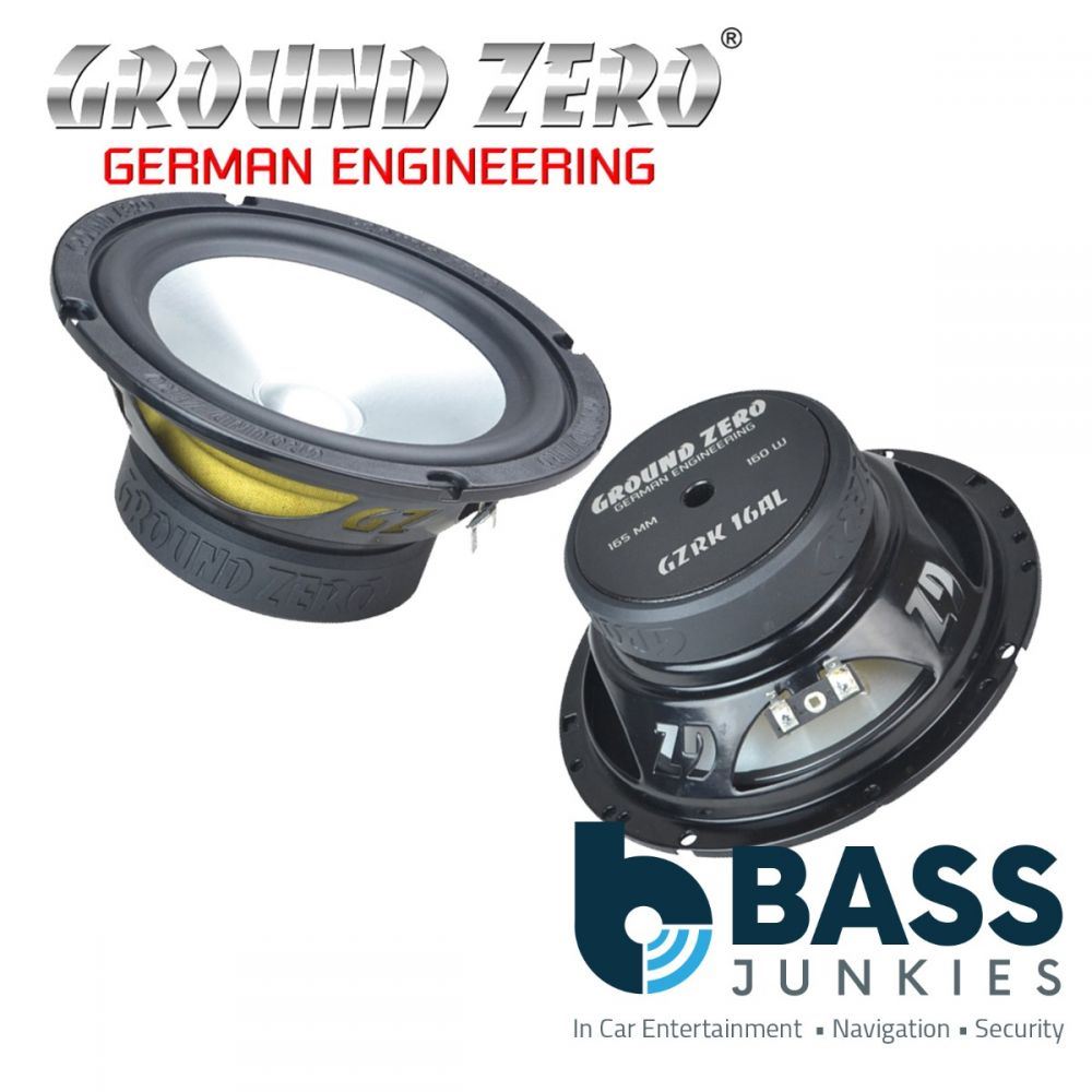 Ground Zero GZRK 16AL - 6.5" Inch 16.5cm 3 Ohm Car Sub Kickwoofer