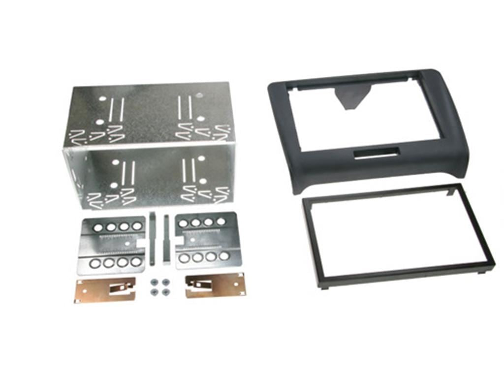 SONY DAB+ Apple | Android Double Din Stereo Fitting Kit + Steering Wheel Stalk Controls to fit Audi TT 2006-14