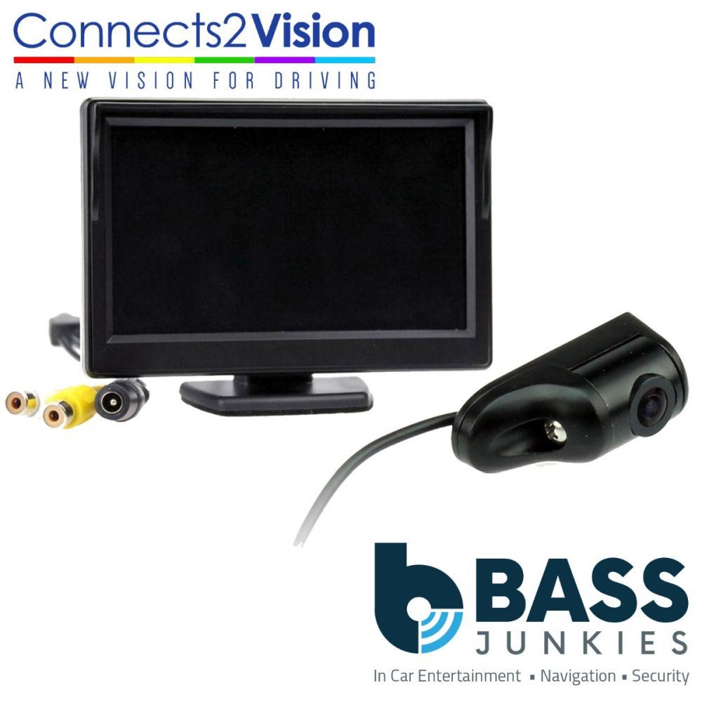 Connects2 CAM-31 Universal Car Van Rear Reverse Camera & 5" Dash Mount Screen Kit