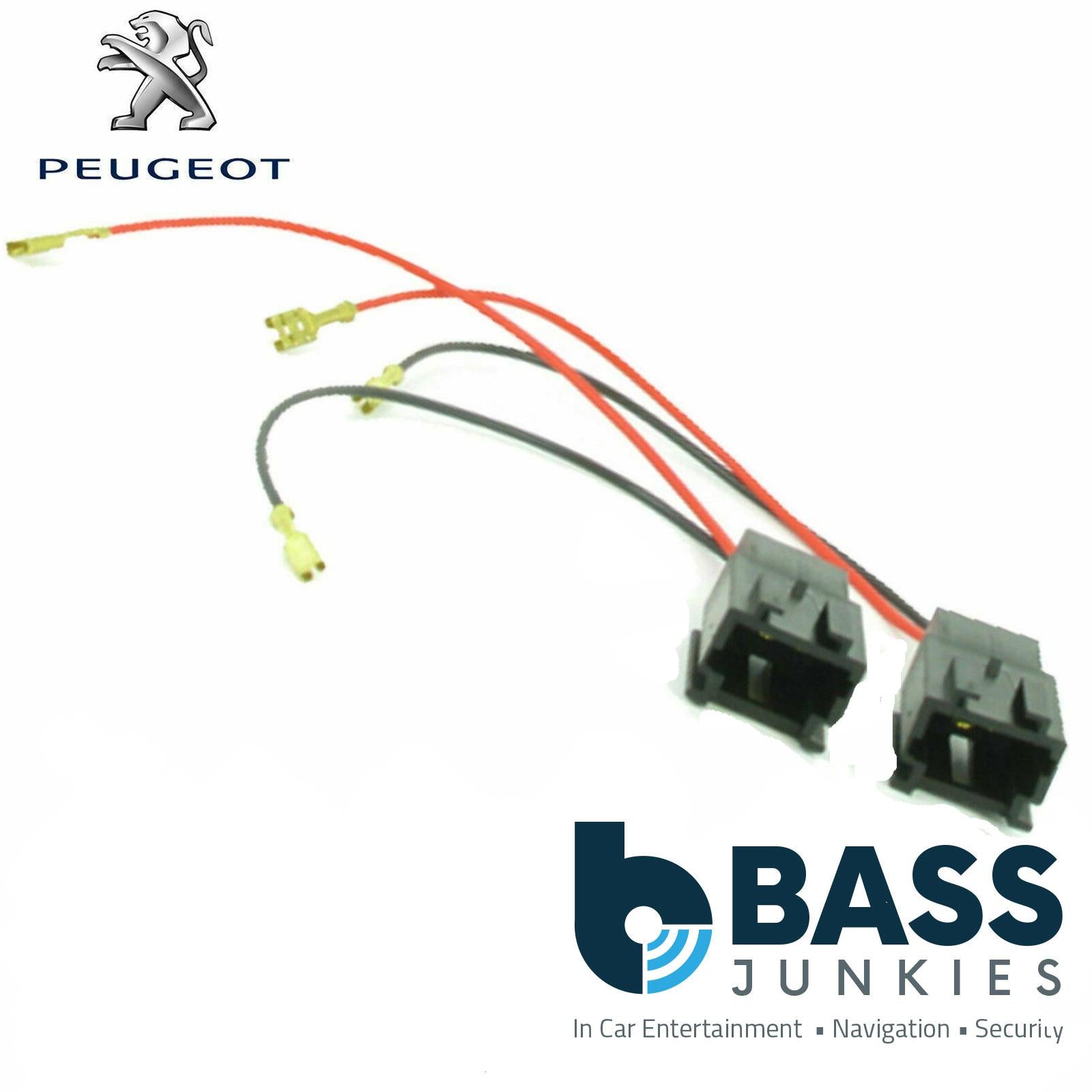 Connects2 CT55-PE02 - PEUGEOT Car Speaker Adaptor Plug Lead Connectors