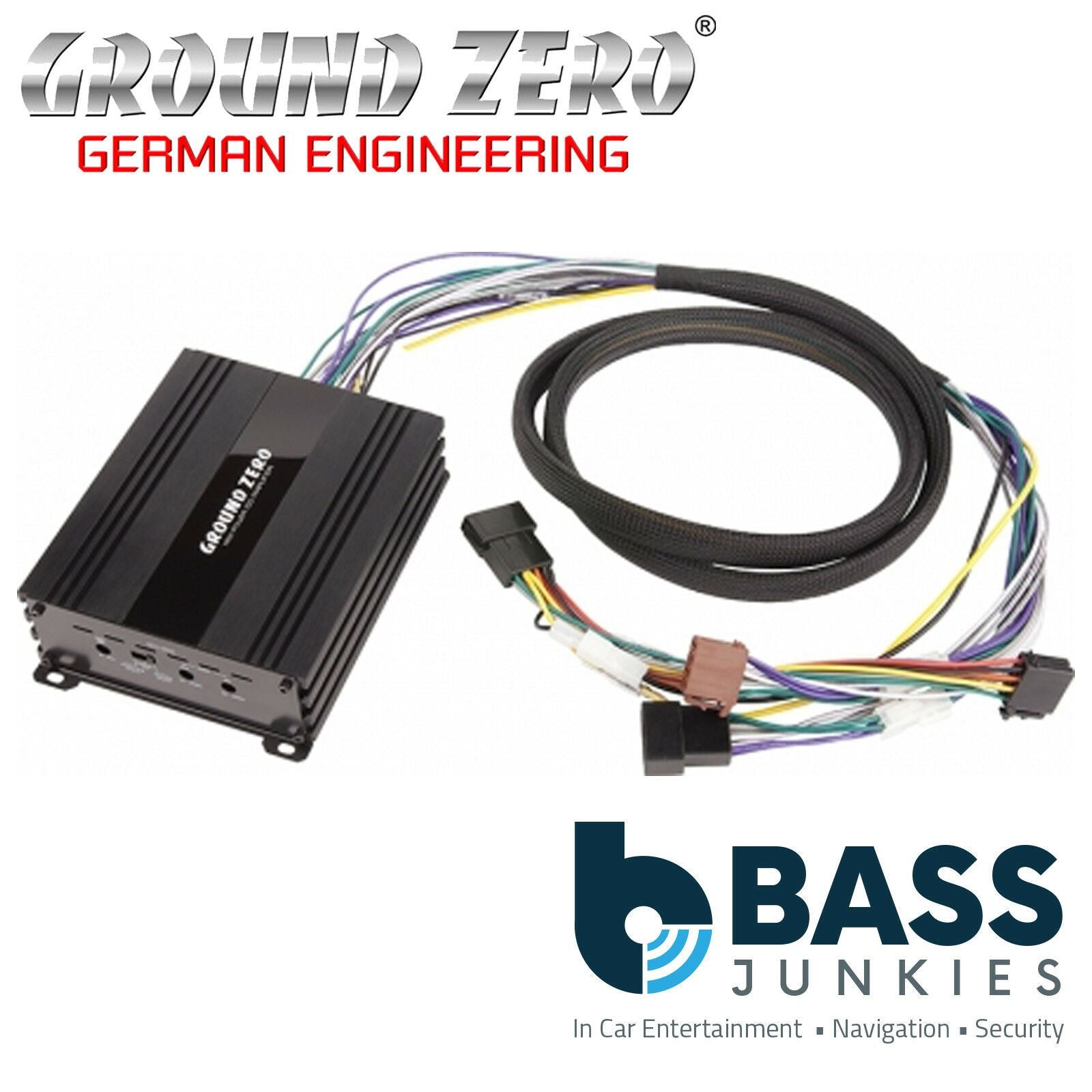 Ground Zero GZCS 4.60ISO - High Efficient 360 Watts Plug & Play Car Analogue Amplifier