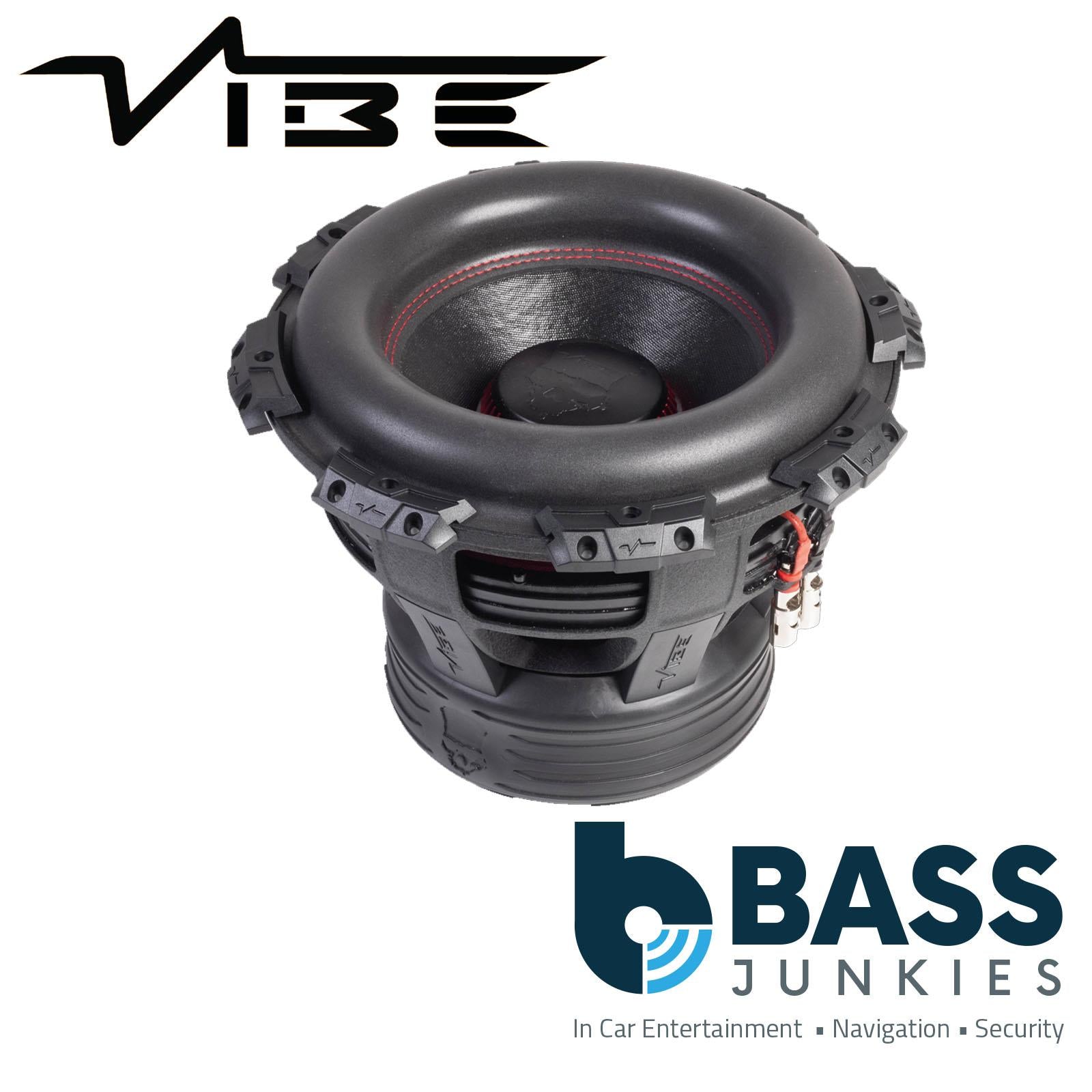VIBE BD12D1SPL-V4 Black Death 12 Inch 9000 Watts Max SPL Car Audio Subwoofer