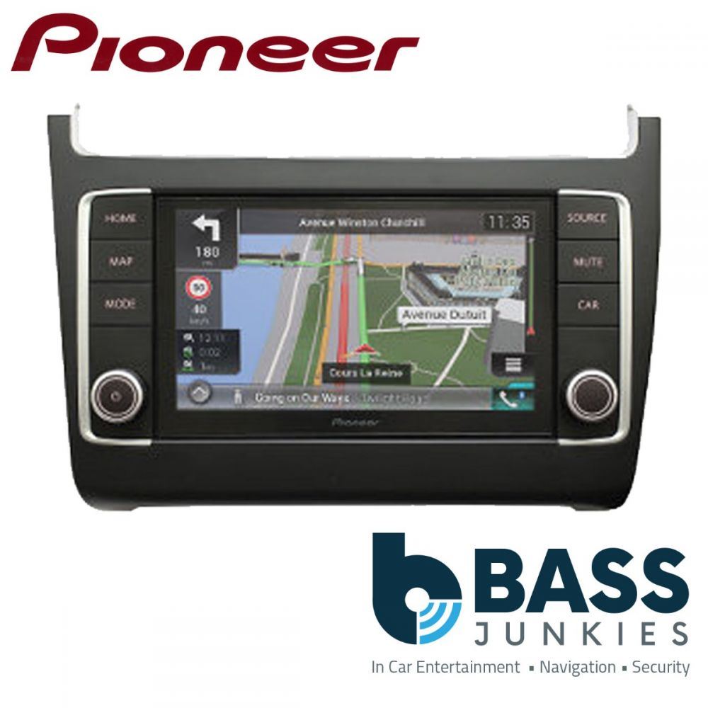 Pioneer AVIC-EVO1-PL2-VAL Volkswagen Polo 6C 7" Navigation Apple Car Play Android Auto DAB Bluetooth Car AV Screen