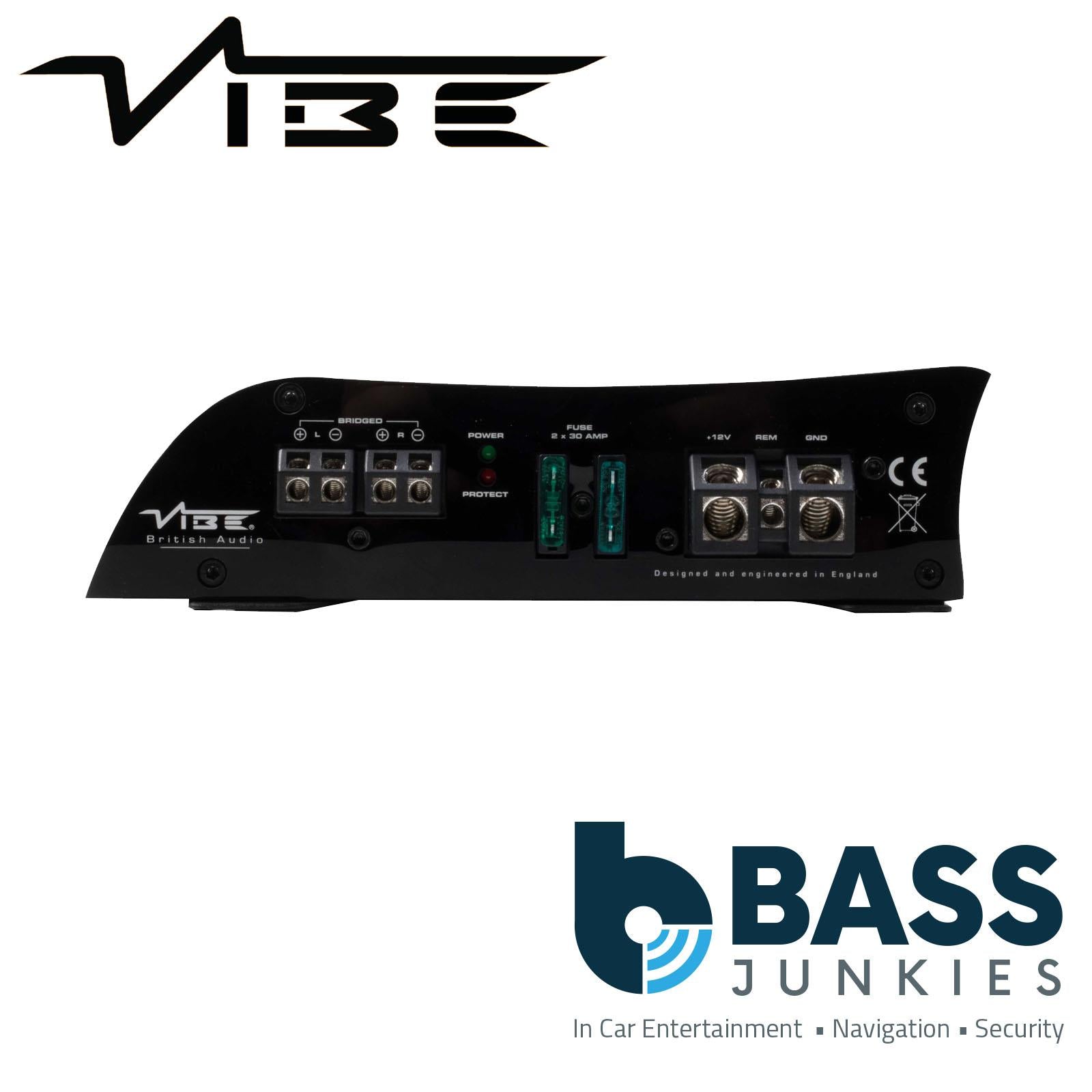 VIBE POWERBOX250.2-V0 2 Channels Class AB 1400W Max Power Car Audio Amplifier