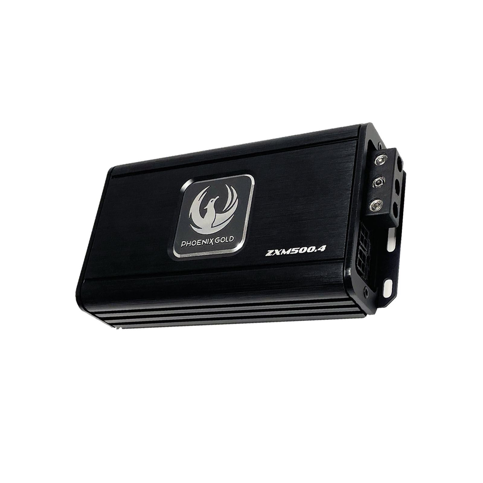 PHOENIX GOLD ZXM500.4  4 channel 1000 Watt Bridgeable Car MINI Micro Amplifier,  4x80W RMS @ 4 Ohms, 4x125W RMS @ 2 Ohms