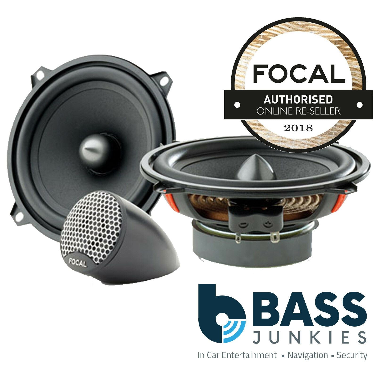 Focal ISU130 - 5.25" 13cm 2-Way Component Car Door Speakers
