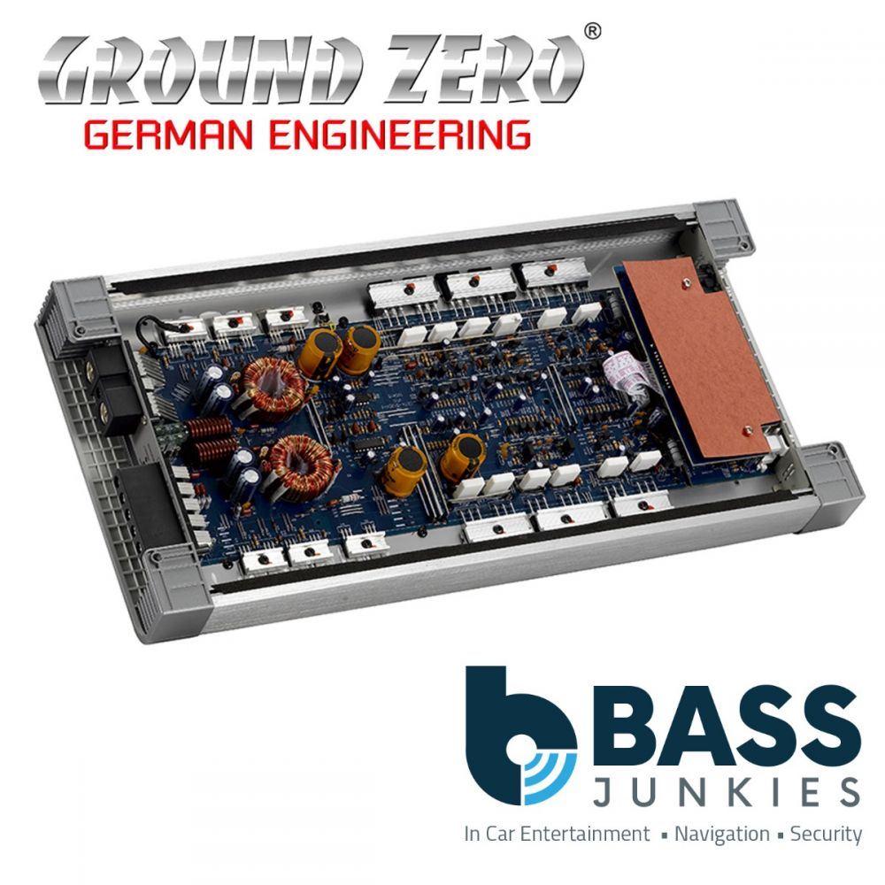 Ground Zero GZTA 5120X-II - 5 Channel amplifier - 4 x 70 WRMS + 1 x 260 WRMS 4 ohm
