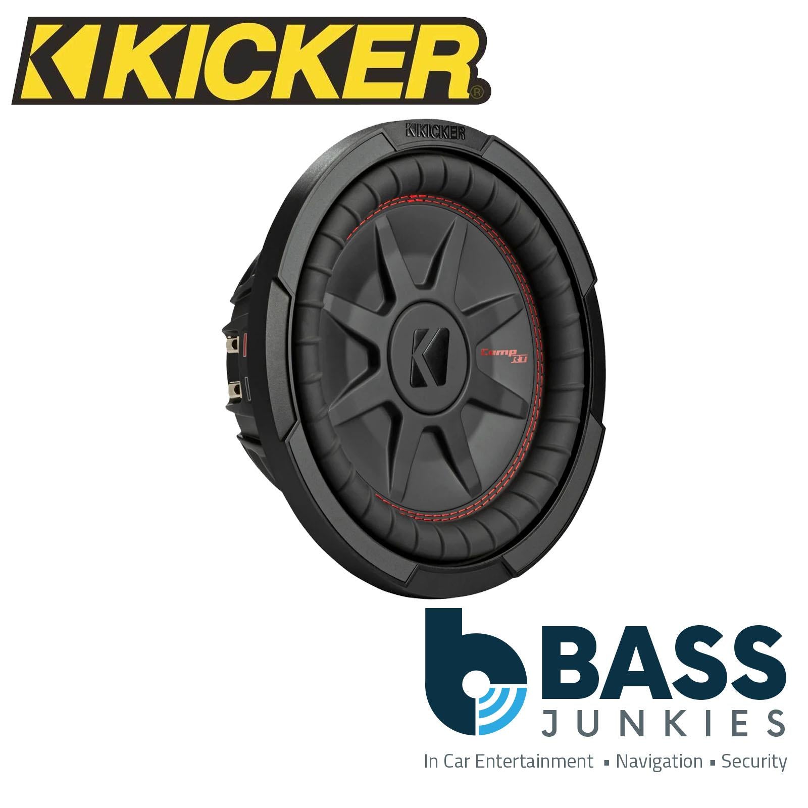 KICKER KA48CWRT104 CompRT 10" Thin Profile Dual Voice Coil Subwoofer