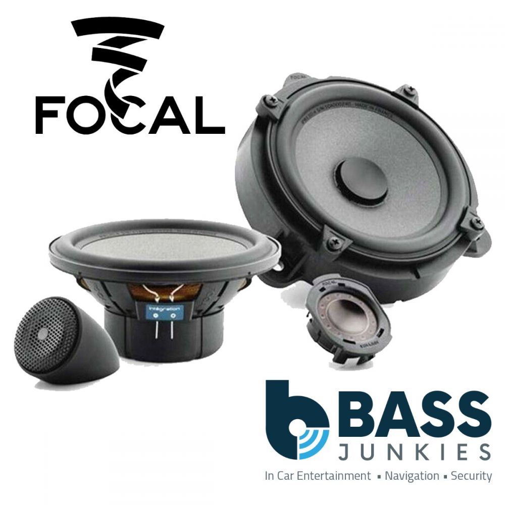 Focal ISREN130 - Custom Fit 5.25" 240W 2-Way Component Car Speakers for Renault, Dacia