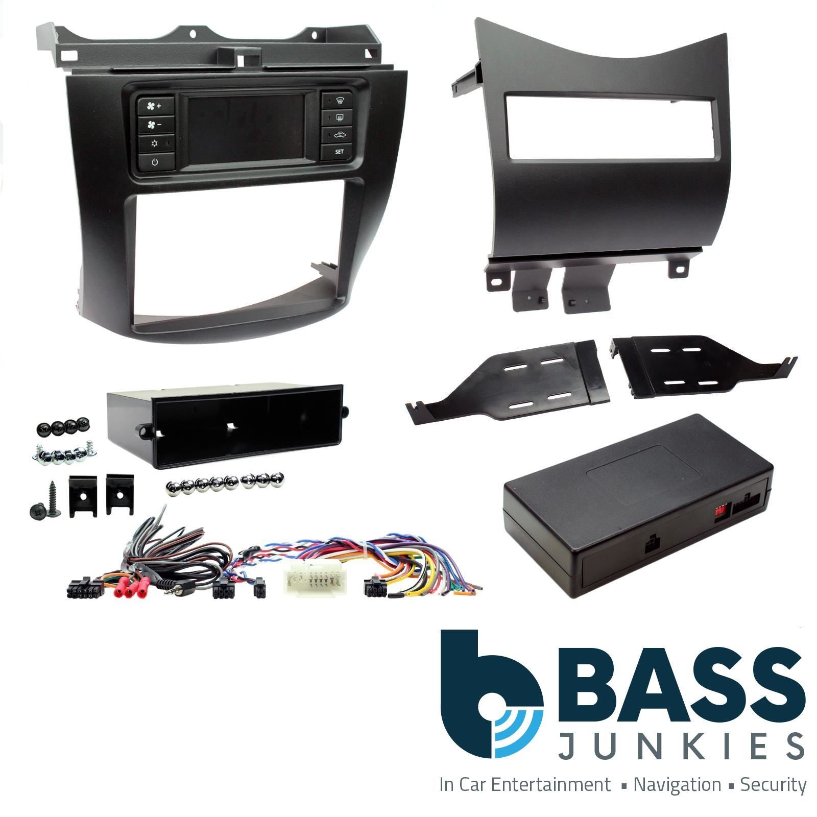 Connects2 Double Din Stereo fitting kit for Honda Accord 2003-2007 Vehicle Specific Stereo Screen Steering Controls Fitting Kit