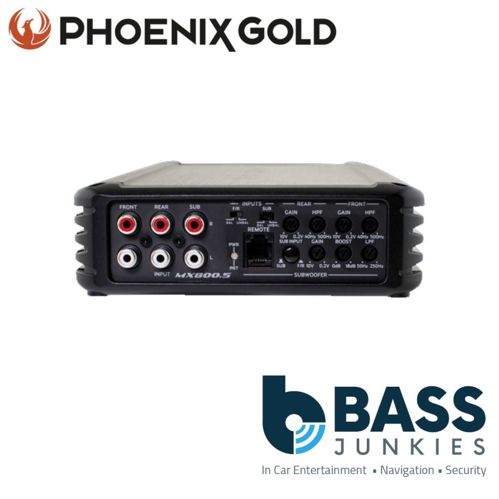 Phoenix Gold MX Series MX800.5 800 Watts 5 Channel Class D Car Amplifier