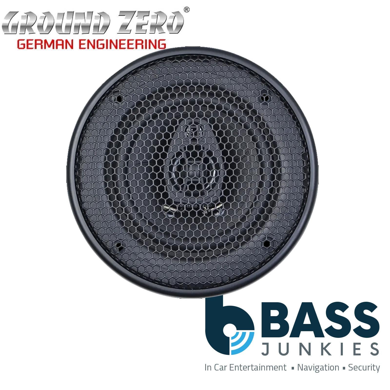 Ground Zero Iridium GZIF 4.0 10cm 2 Way Car Van Coaxial Door Speakers 60w RMS