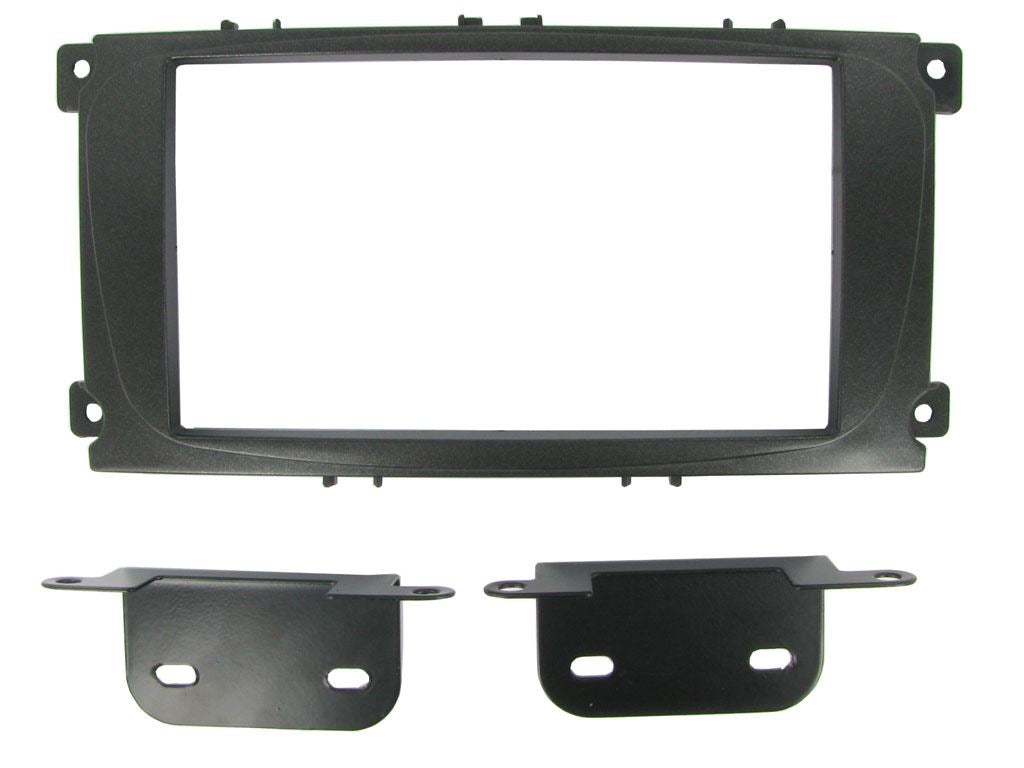 Grundig 6.8" Apple Android Double Din Stereo Fitting Kit + Steering Wheel Stalk Controls to fit Ford Focus 2007-11 | Ford Mondeo 2007-14