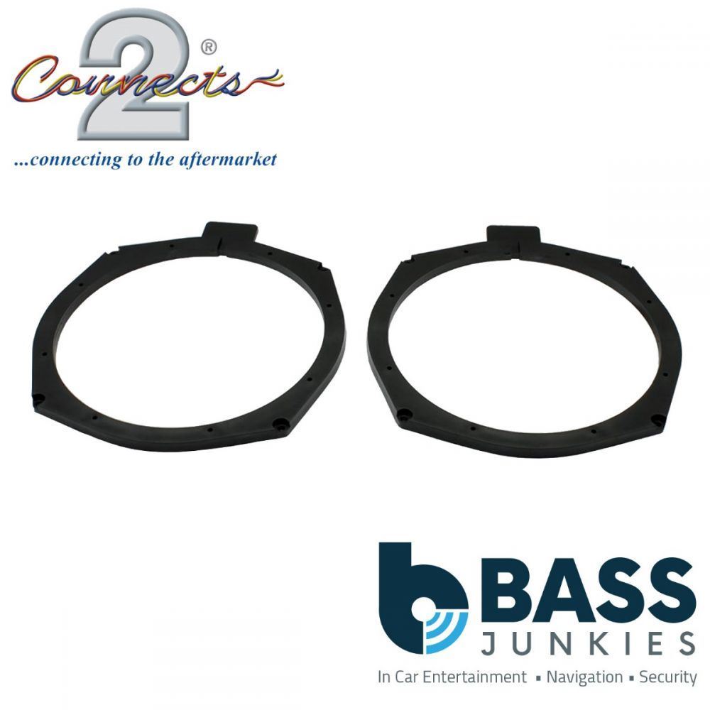 Connects2 CT25BM11 - BMW 5-Series 204mm 20.4cm 8" Rear Car Speaker Adapter Brackets