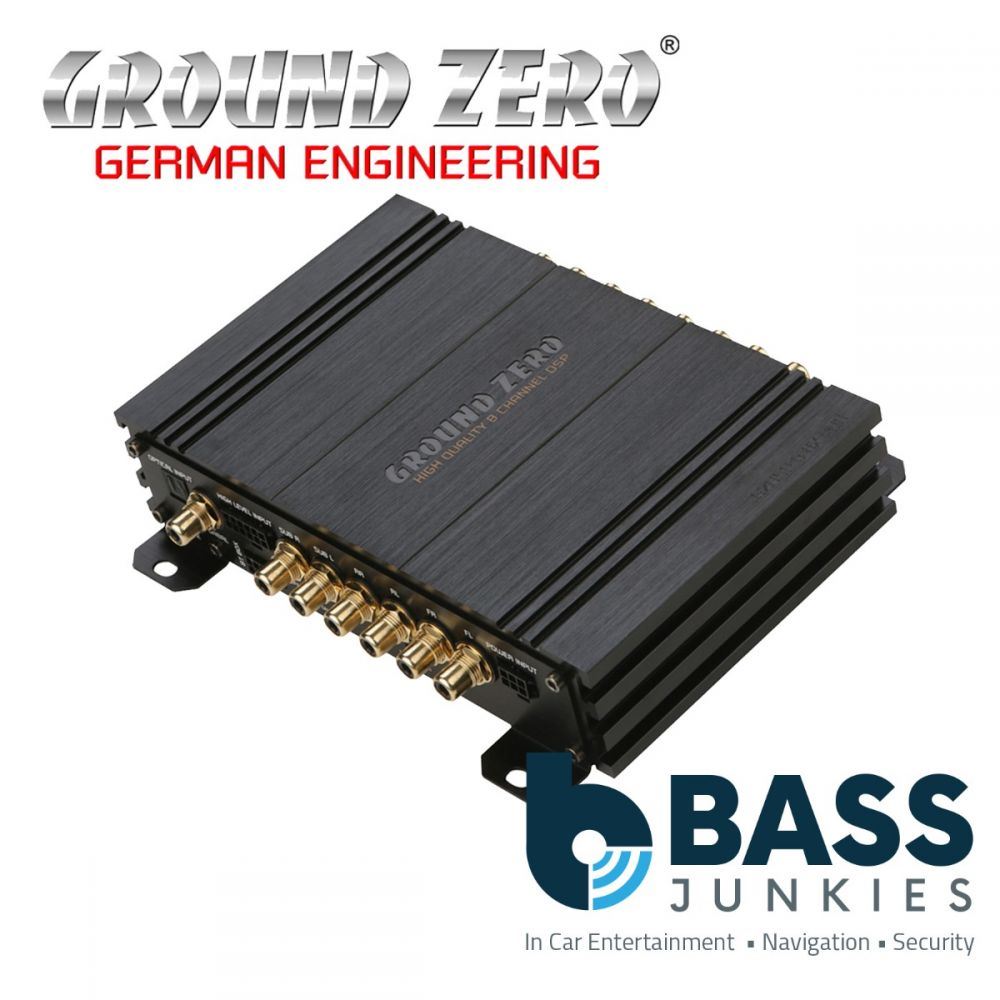 Ground Zero GZDSP 6-8X PRO - High Quality 6 Input to 8 Output DSP Processor