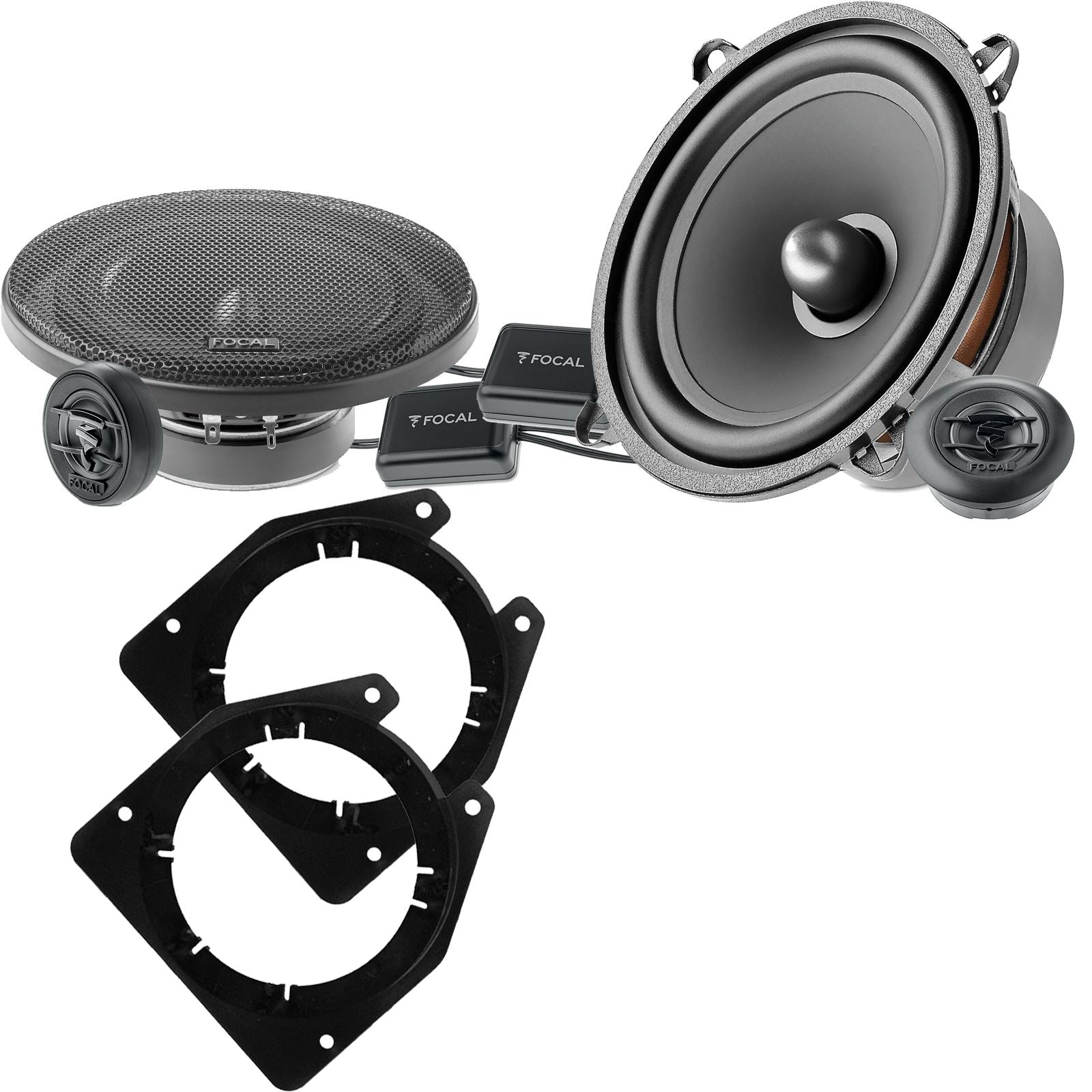 Focal Auditor ASE130 130mm/13cm/5.25"Car Component Speakers (Pair Max 200 watts) Fits GMC VAN 1996-96