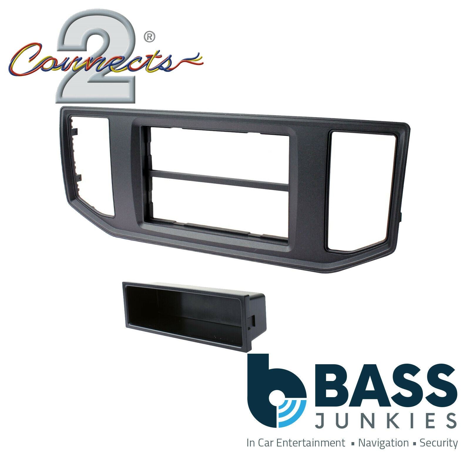 Connects2 CT24VW22 - Volkswagen Crafter 2017 Onwards Single Din Fascia Panel