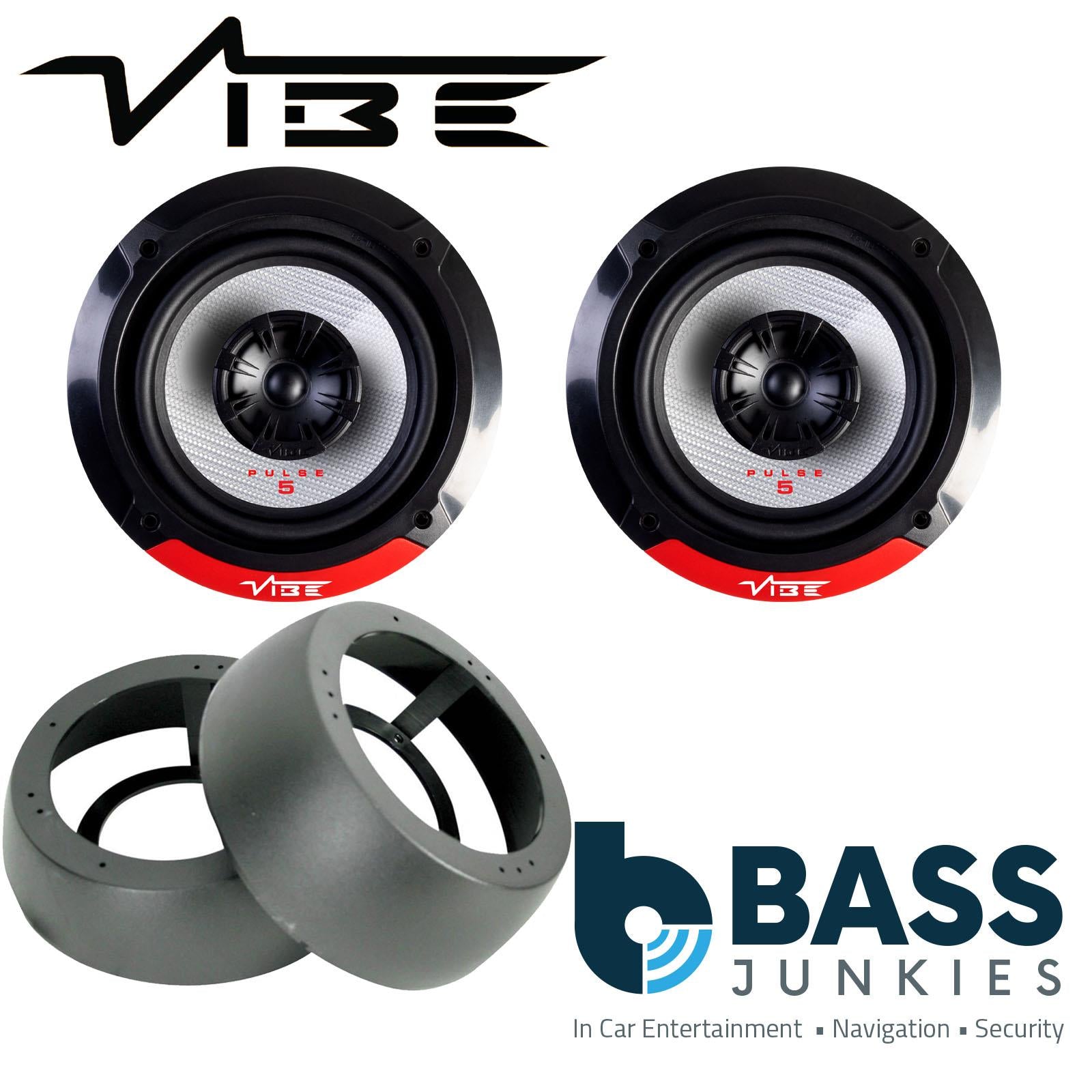 Vibe PULSE5-V3 Coaxial Speakers Fits Universal