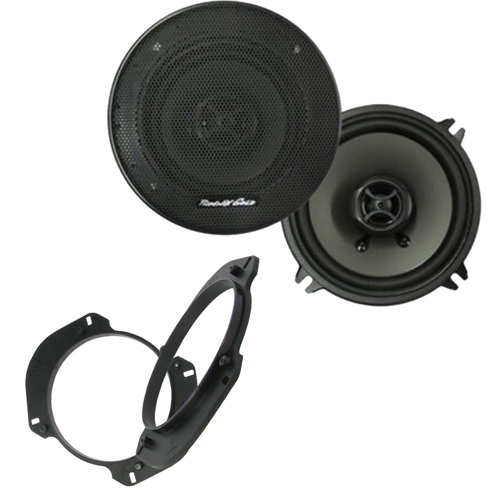 Phoenix Gold Z5CX 2-Way 130mm/13cm/5.25" Coaxial Speakers (Per Pair 280 Watts) Fits Alfa Romeo GTV 1994-05 | Spider 94-00