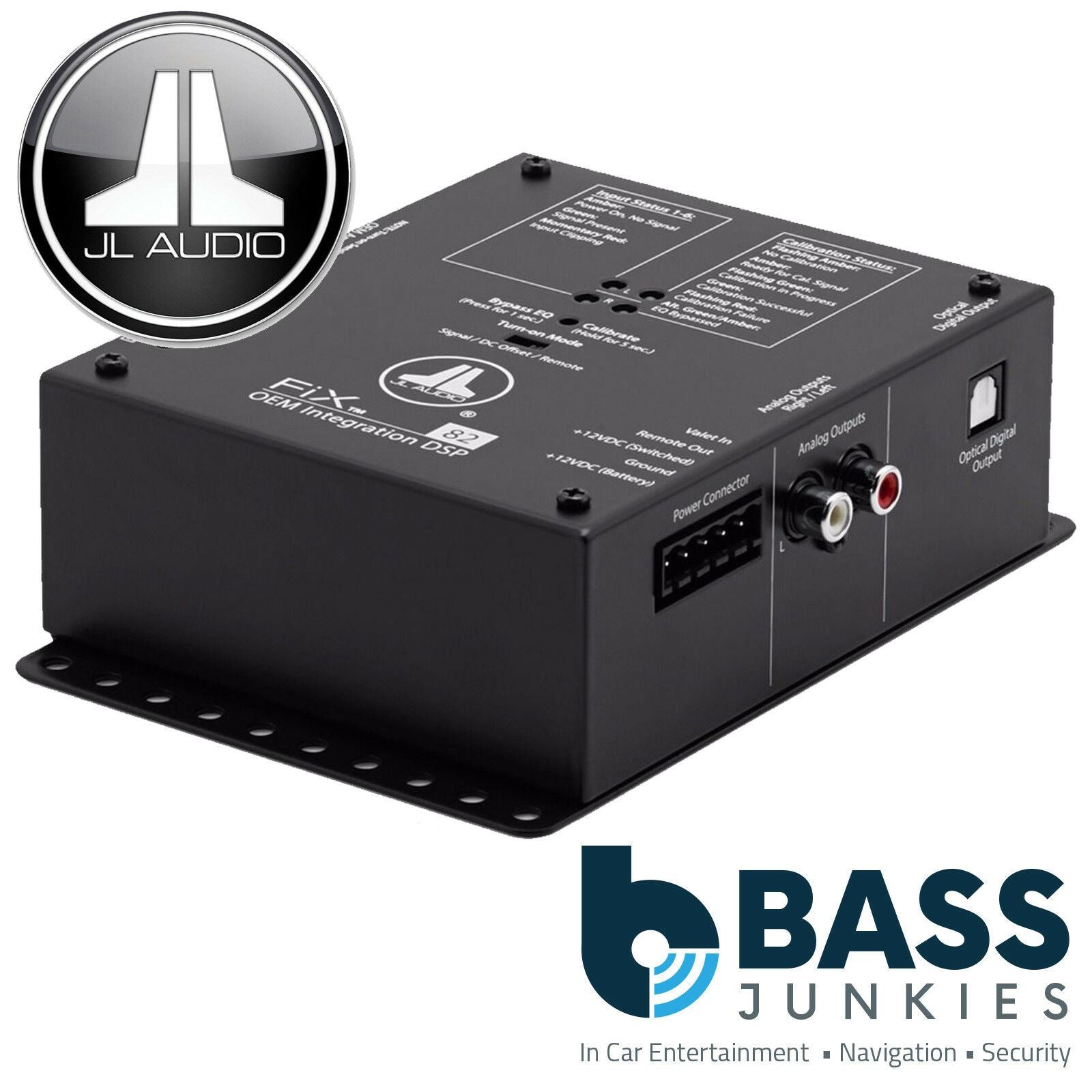 JL Audio FIX-82 - OEM Integration DSP with Automatic Time Correction & Digital EQ