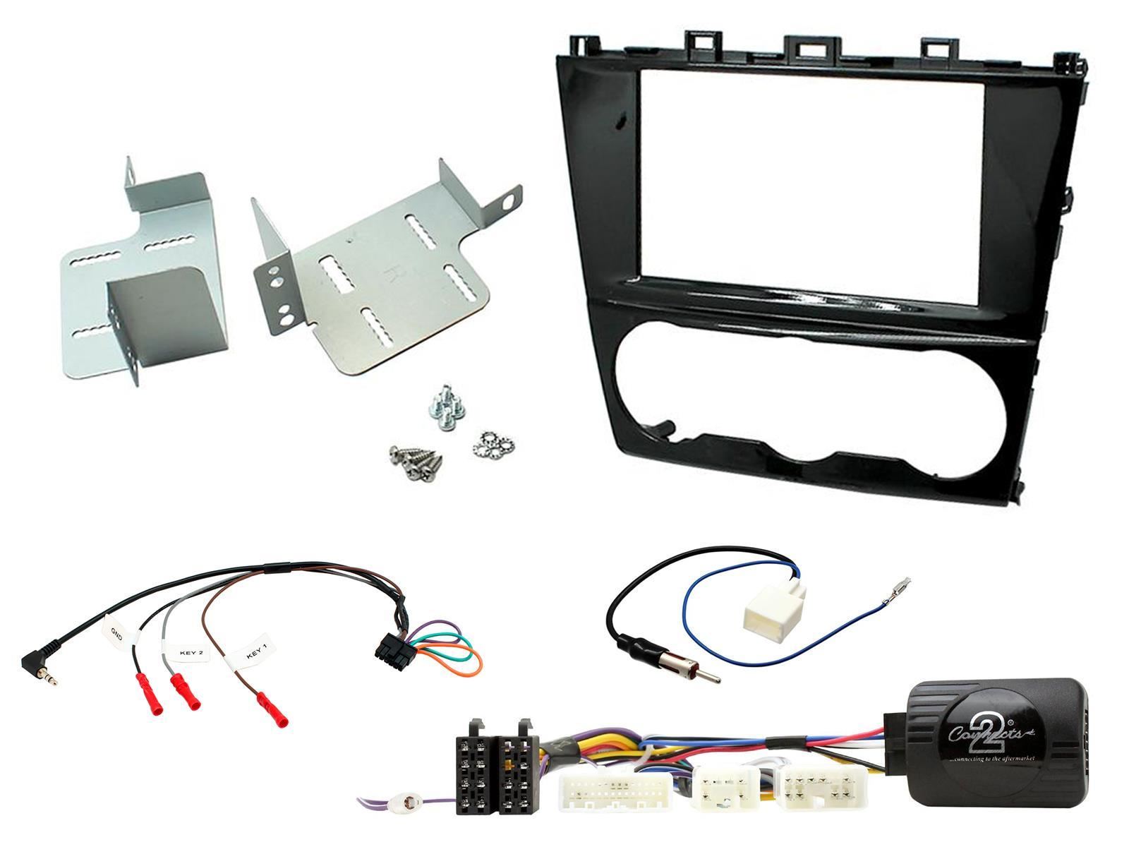 Connects2 CTKSU02 - Subaru Impreza 2015 Onwards Double Din Fascia & Steering Wheel Interface Installation Kit