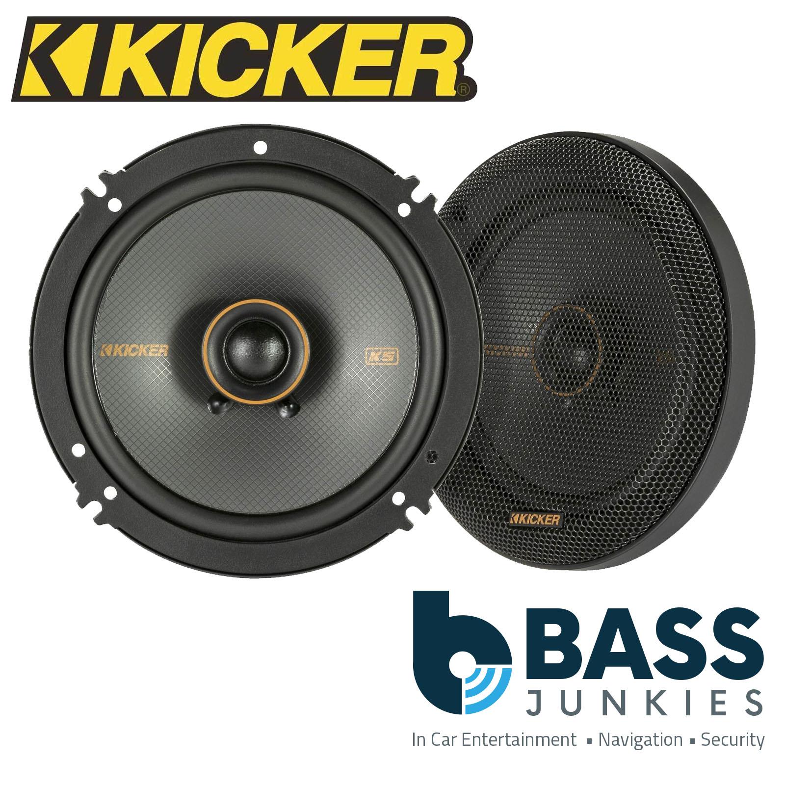 KICKER KA47KSC6704 6.75 inch KS Series 2-Way 400W Max Coaxial Car Speakers