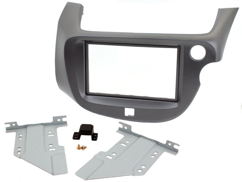 SONY 6.2" Screen Blutooth Double Din Stereo Fitting Kit + Steering Wheel Stalk Controls to fit Honda Jazz 2008-14