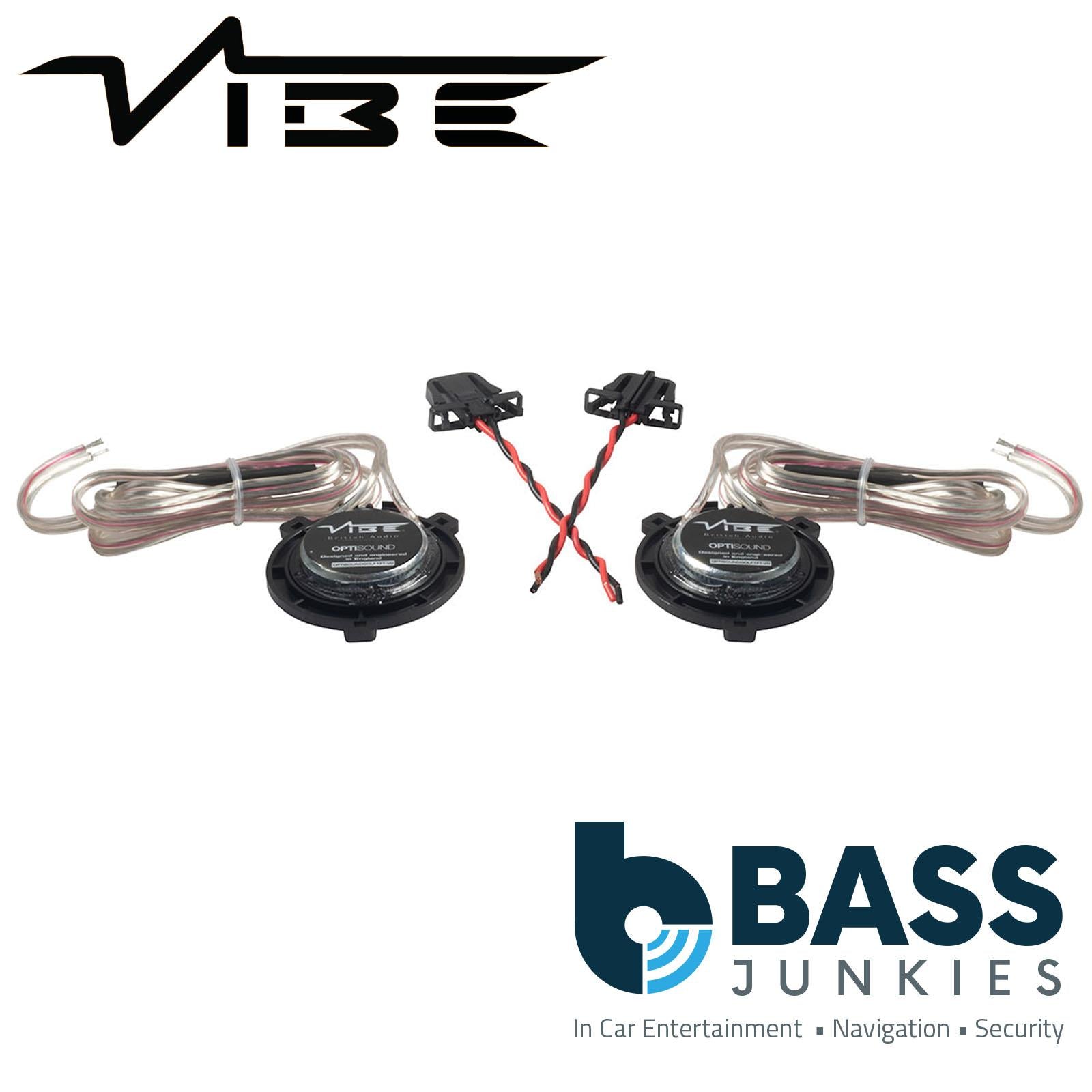 VIBE OPTISOUNDGOLF1T-V0 1 Inch 1-Way Tweeter Upgrade for VW AUDI SKODA SEAT