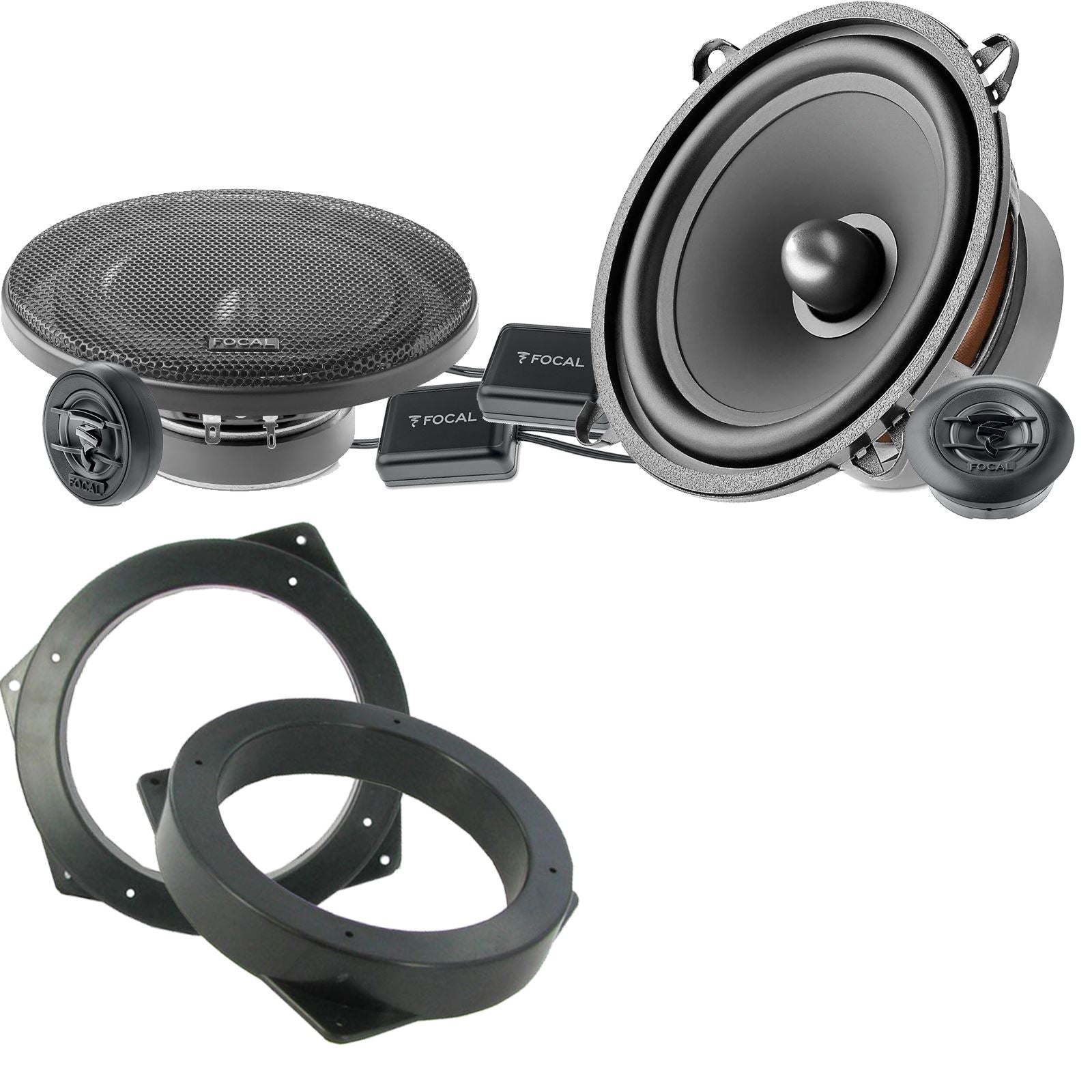 Focal Auditor ASE130 130mm/13cm/5.25"Car Component Speakers (Pair Max 200 watts) Fits BMW Mini 2001-06 | 3-Series 01-04