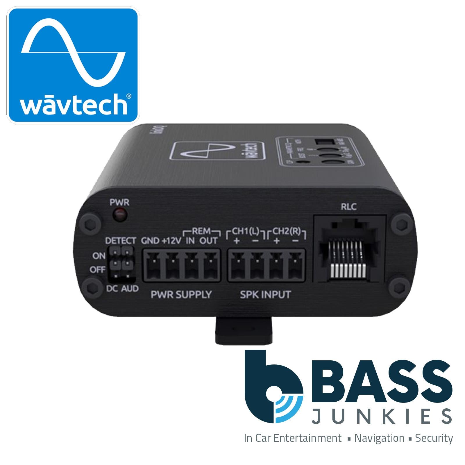 Wavtech LinkDQ - Car Amp Hi Low Level RCA LOC Line Convertor & Parametric EQ