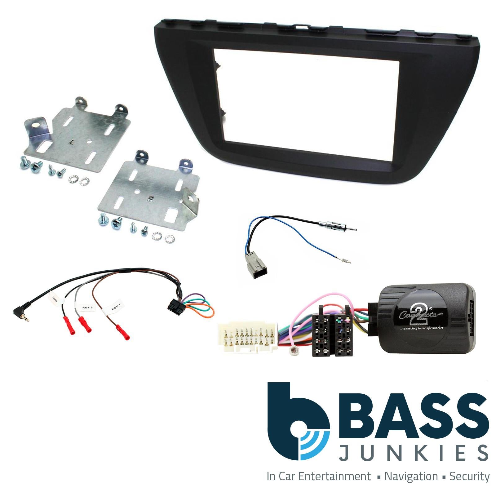 Connects2 CTKSZ06 - Suzuki SX4-S-Cross 2013 Onwards Double Din Fascia Installation Kit