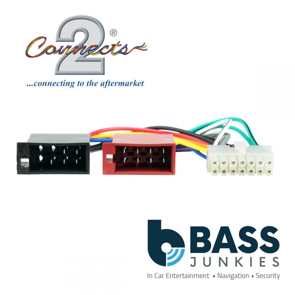 Connects2 CT21PN02 - Pioneer 14 PIN Car Stereo Radio ISO Wiring Harness Lead Cable