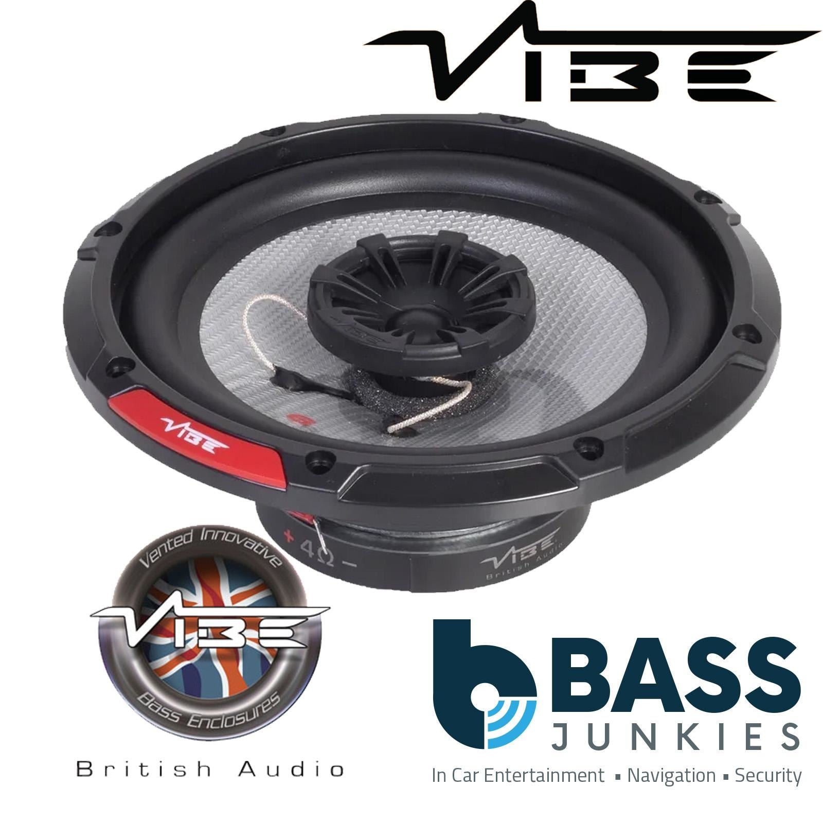 Vibe PULSE5-V3 Coaxial Speakers Fits Renault Clio 1990-98