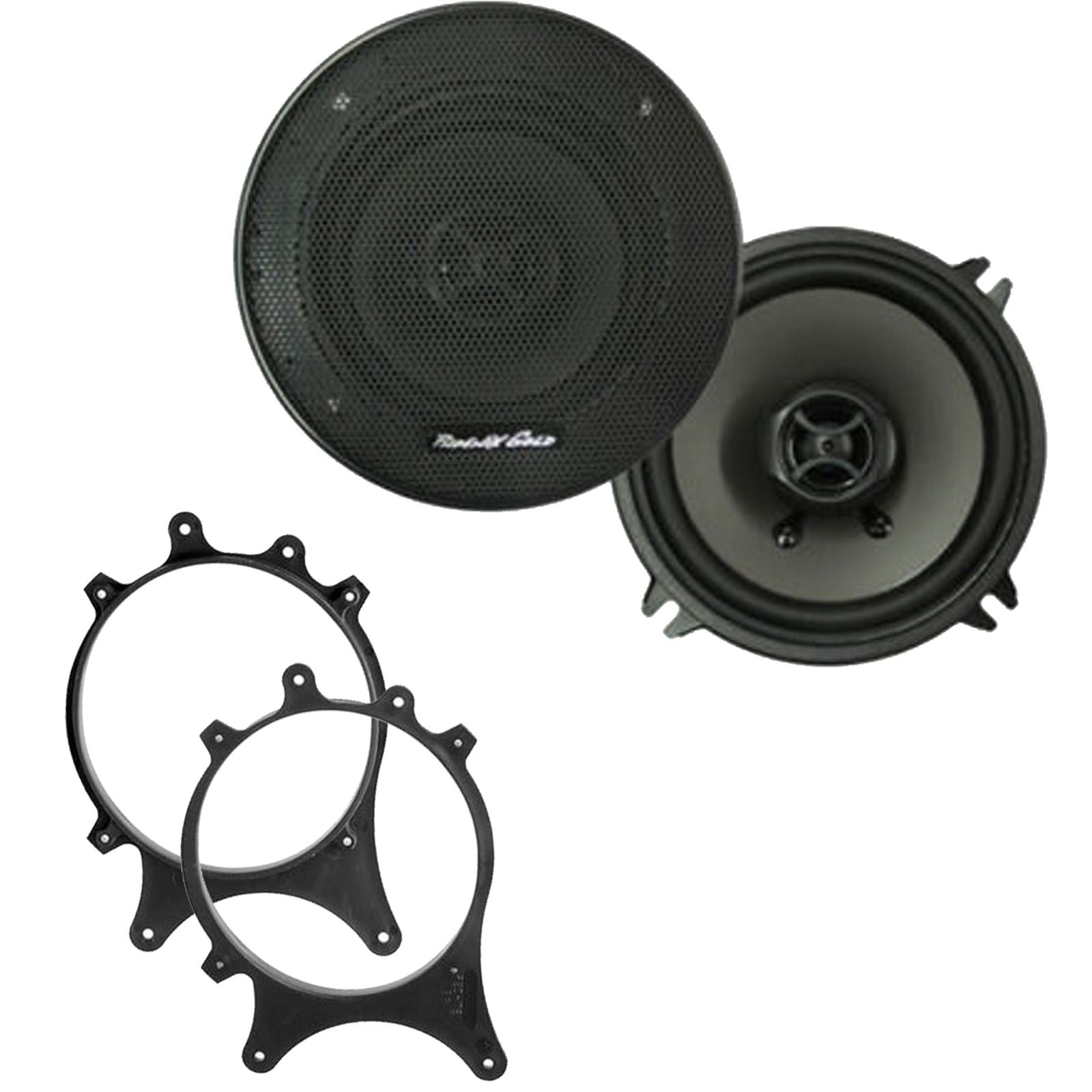 Phoenix Gold Z5CX 2-Way 130mm/13cm/5.25" Coaxial Speakers (Per Pair 280 Watts) Fits BMW 3-Series 1994-00
