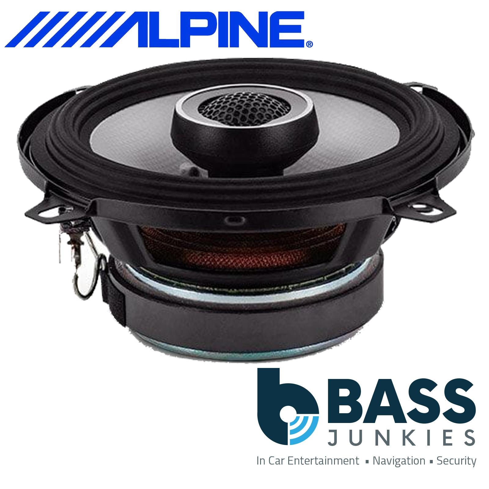 Alpine S2-S50 - 340 Watts a Pair 2 Way 5.25" 13cm Coaxial Car Van Door Speakers