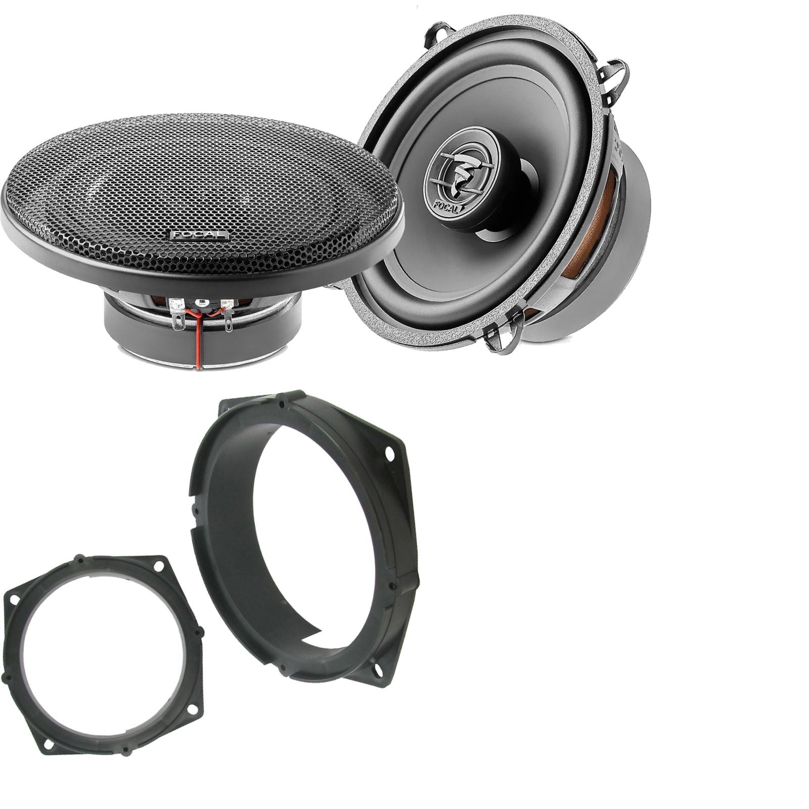 Focal Auditor ACX130 130mm/13cm/5.25" Car Coaxial Speakers (Pair Max 200 watts) Fits Mitsubishi Colt 2005-13